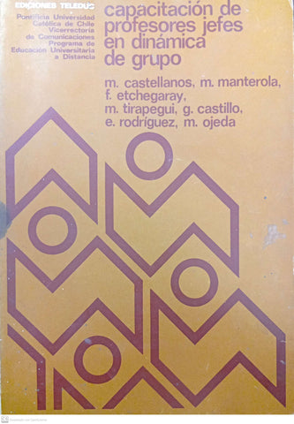 Capacitación de profesores jefes en dinámica de grupo