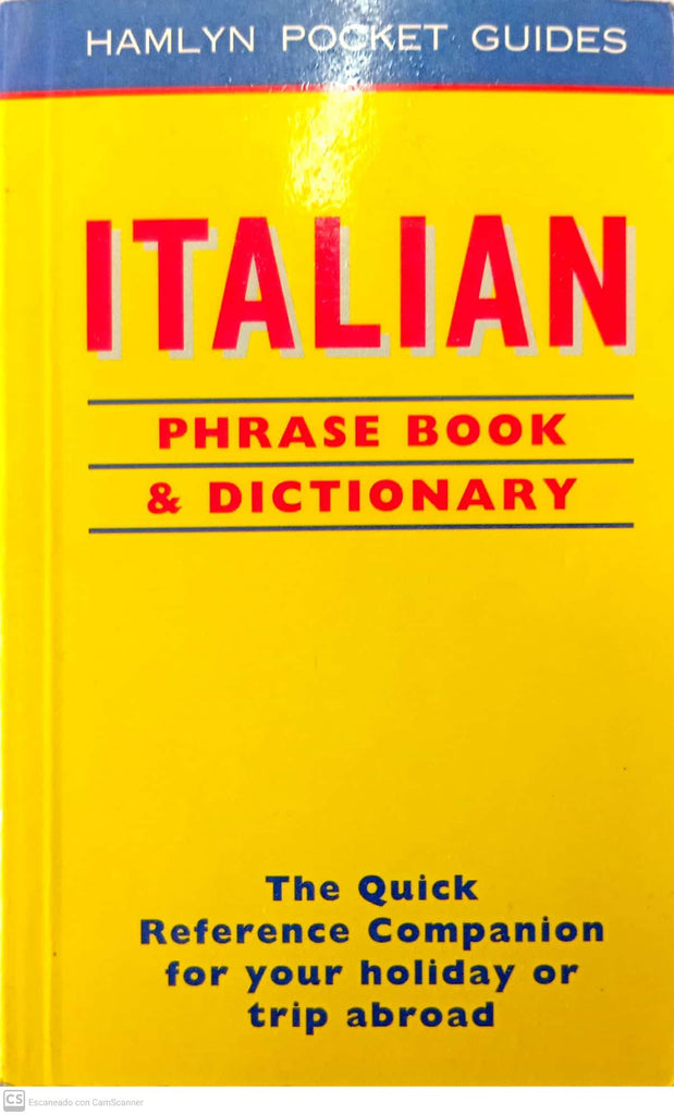 Italian Phrase Book & Dictionary