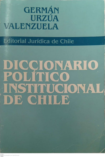 Diccionario político-institucional de Chile