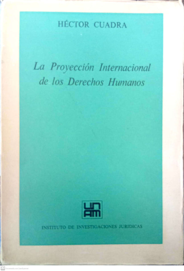 La proyección internacional de los derechos humanos