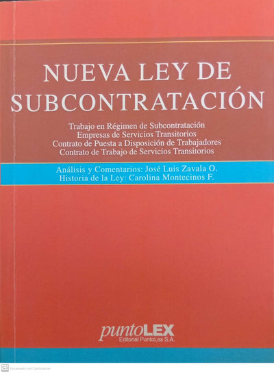 Nueva Ley de Subcontratación