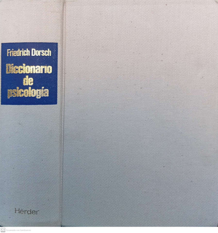 Diccionario de psicología