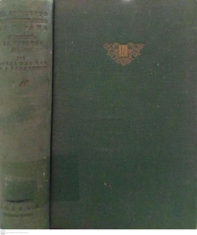 El concepto contemporáneo de España. Antología de ensayos (1895–1931)