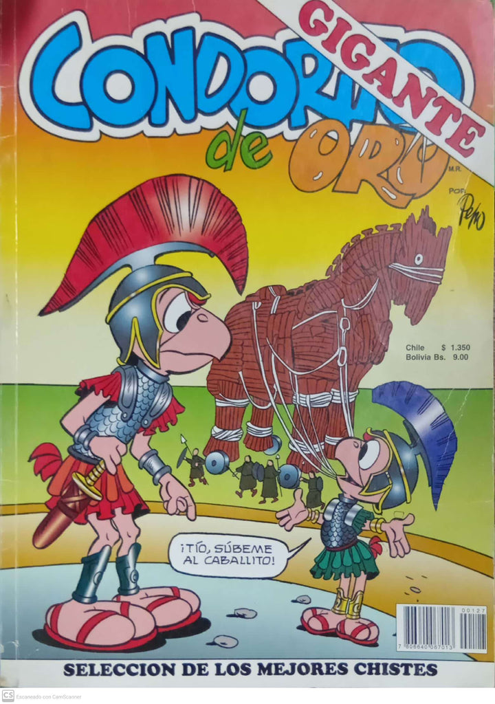 Condorito Gigante de Oro – Selección de los Mejores Chistes