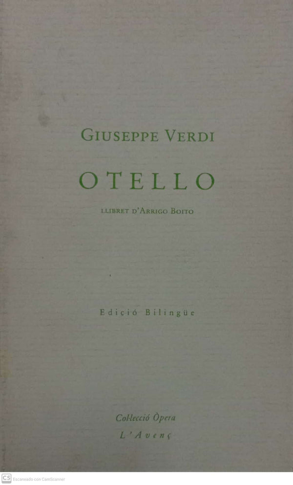 Otello (libreto bilingüe)