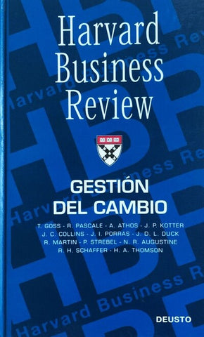 Harvard Business Review. Gestión del cambio