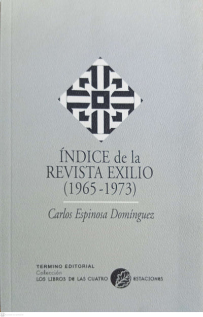 Indice de la Revista Exilio (1965-1973)