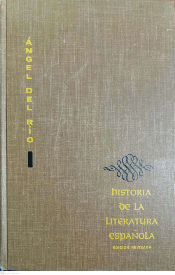 Historia de la Literatura Española - Tomo I