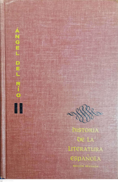 HISTORIA DE LA LITERATURA ESPANOLA  TOMO 2