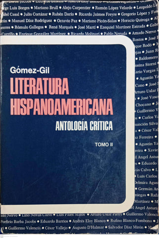 Literatura hispanoamericana: antología crítica – Tomo II