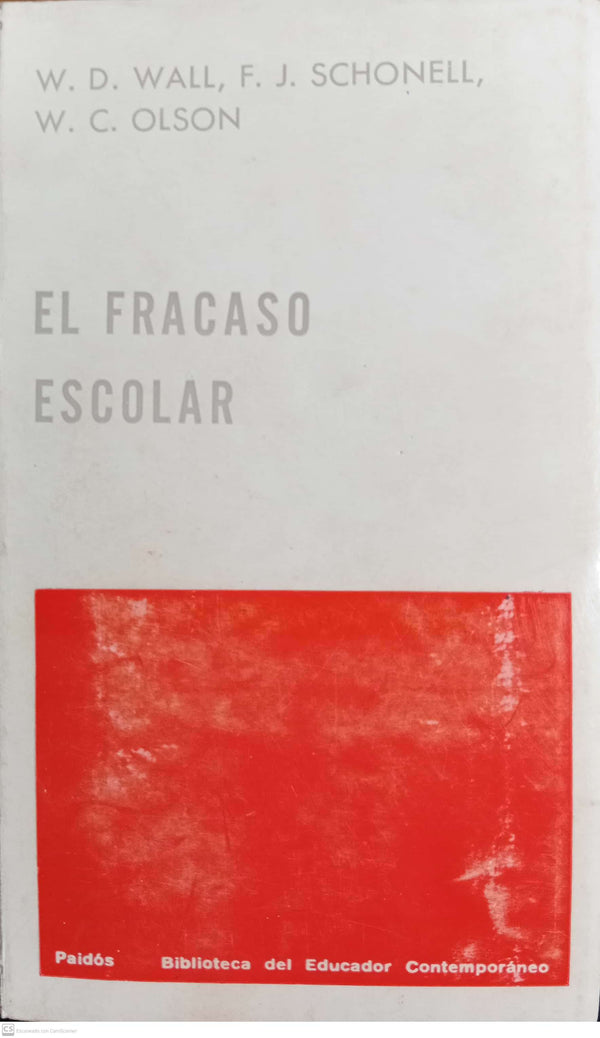 EL FRACASO ESCOLAR