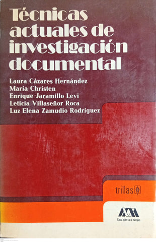 Tecnicas actuales de investigacion documental