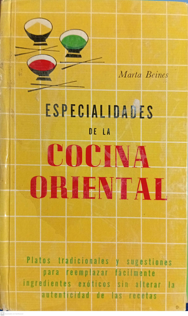 ESPECIALIDADES DE LA COCINA ORIENTAL