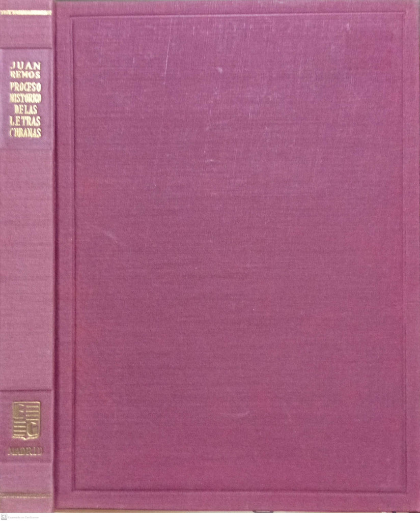 Proceso Historico de las Letras Cubanas