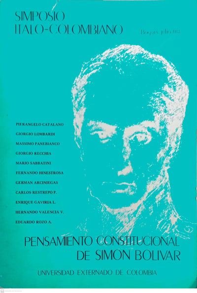 PENSAMIENTO CONSTITUCIONAL DE SIMON BOLIVAR SIMPOSIO ITALO COLOMBIANO