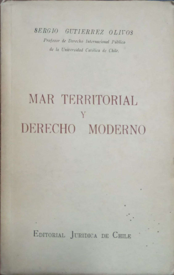 MAR TERRITORIAL Y DERECHO MODERNO