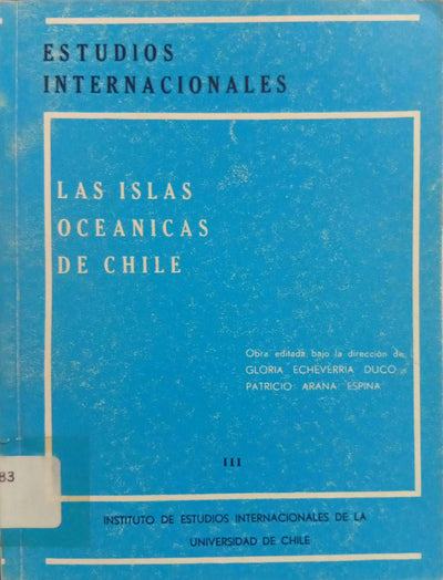 Las islas oceÃ¡nicas de Chile â Volumen III