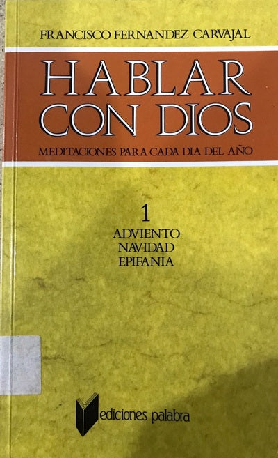 Hablar con Dios. Tomo I