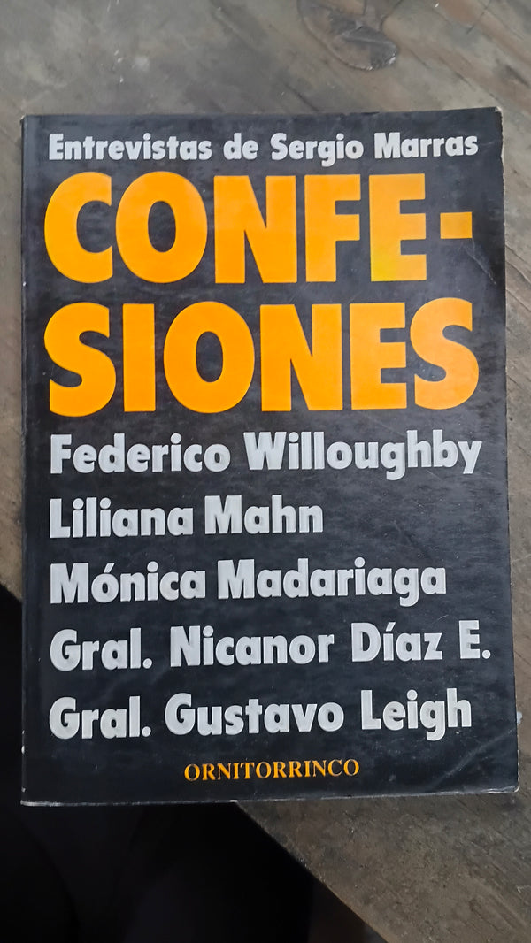 Confesiones. Entrevistas a Serio Marras