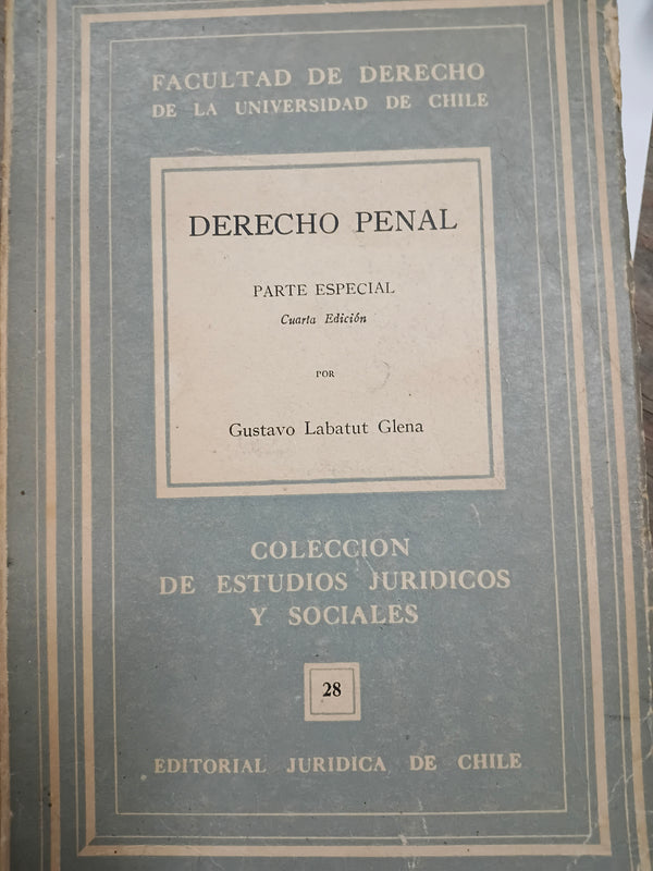 Derecho Penal Tomo II - Colección de estudios jurídicos y sociales