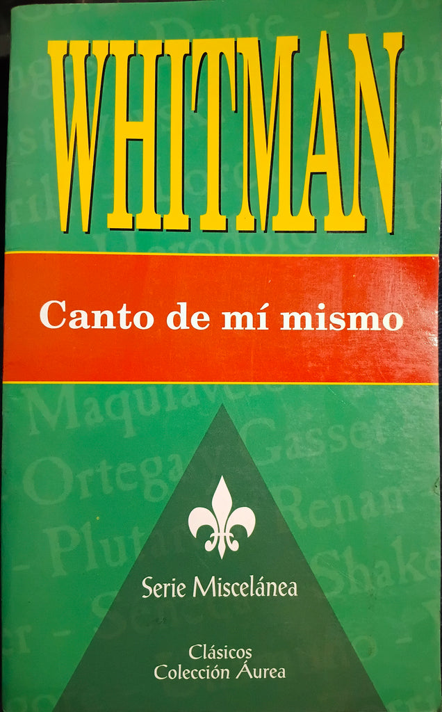 Canta de mi mismo