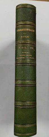 Título: The Works of William Shakespeare. The Text Revised by the Rev. Alexander Dyce. Vol. VII