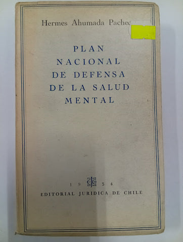 Plan Nacional de Defensa de la Salud Mental