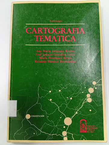 Lecciones de Cartografía Temática