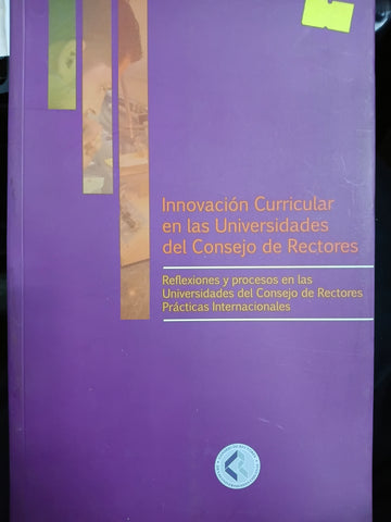 innovación curricular en las universidades del consejo de rectores