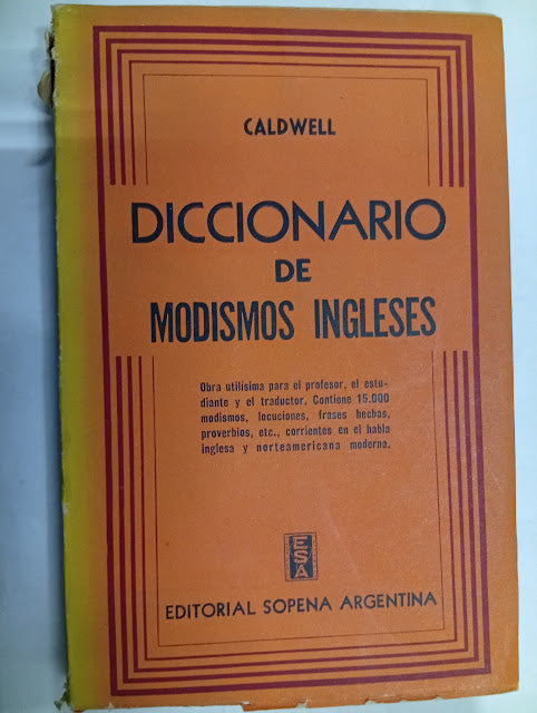 Diccionario de modismos ingleses