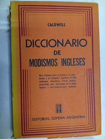Diccionario de modismos ingleses