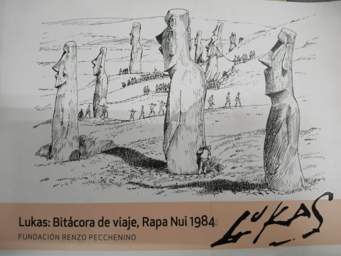 Lukas: Bitácora de viaje, Rapa Nui 1984.