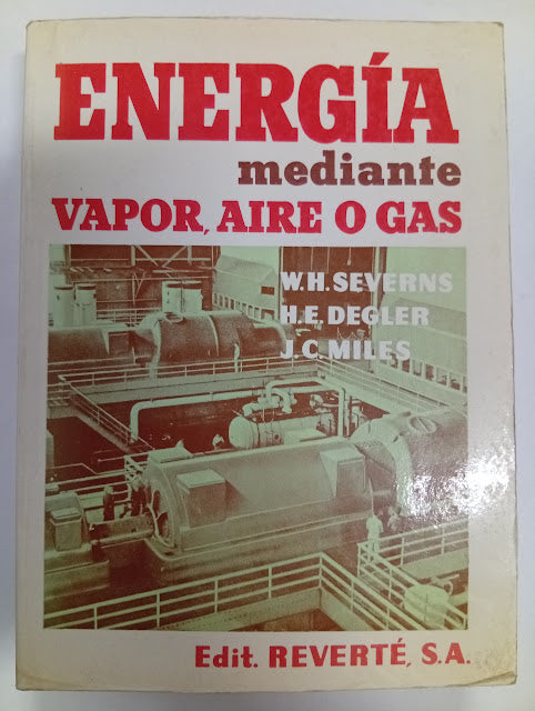 Energía mediante vapor, aire o gas