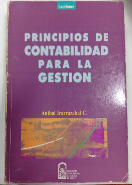 Principios de contabilidad para la gestión