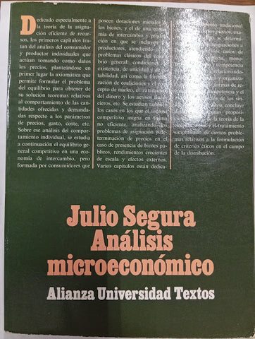 Análisis microeconómico