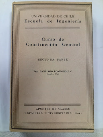 Curso de Construcción General — Segunda Parte