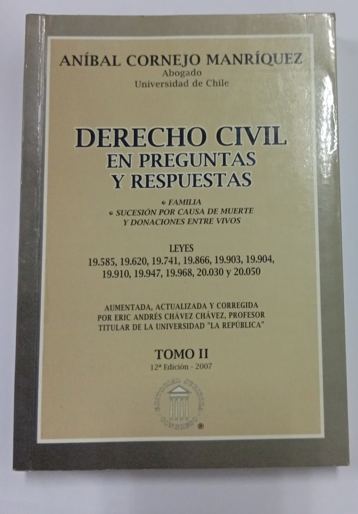 Derecho civil en preguntas y respuestas. Tomo II