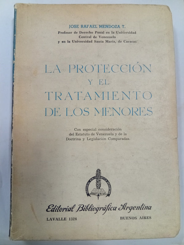 La protección y el tratamiento de los menores