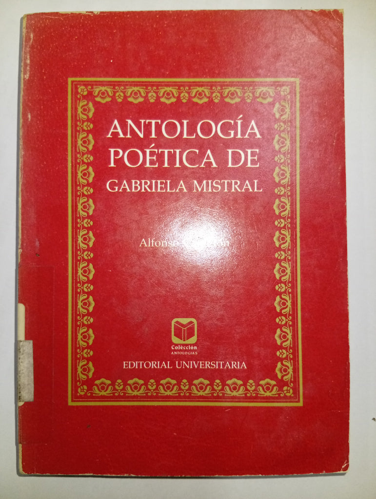 Antología poética de Gabriela Mistral