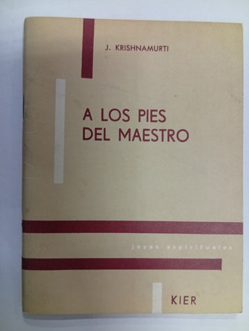 A los pies del maestro