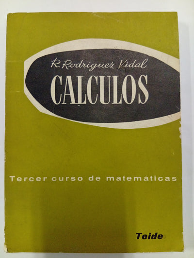 Cálculos. Tercer curso de matemáticas
