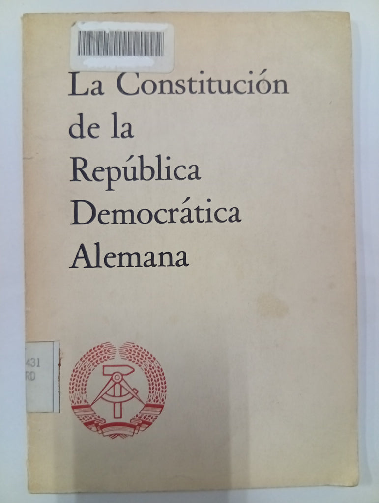La Constitución de la República Democrática Alemana