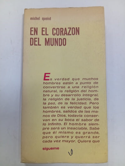 En el corazón del mundo