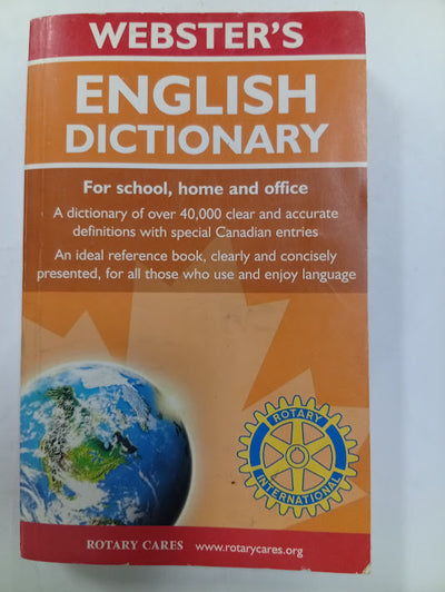Webster’s English Dictionary