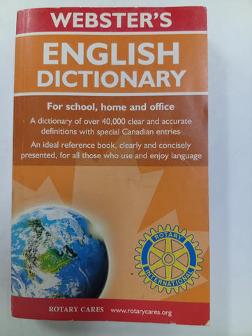 Webster’s English Dictionary