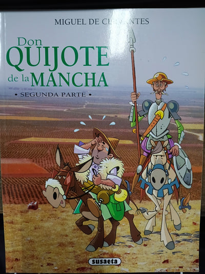 Colección Don Quijote de la Mancha (Versión infantil) 2da Parte)(Tapa blanda)