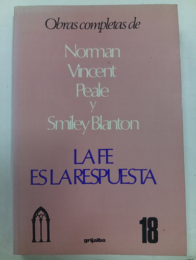 La fe es la respuesta