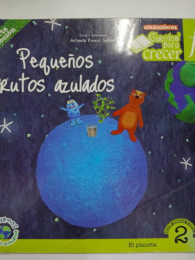 Pequeños frutos azulados