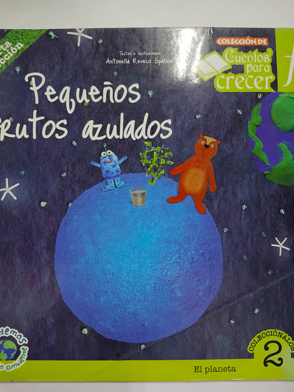 Pequeños frutos azulados