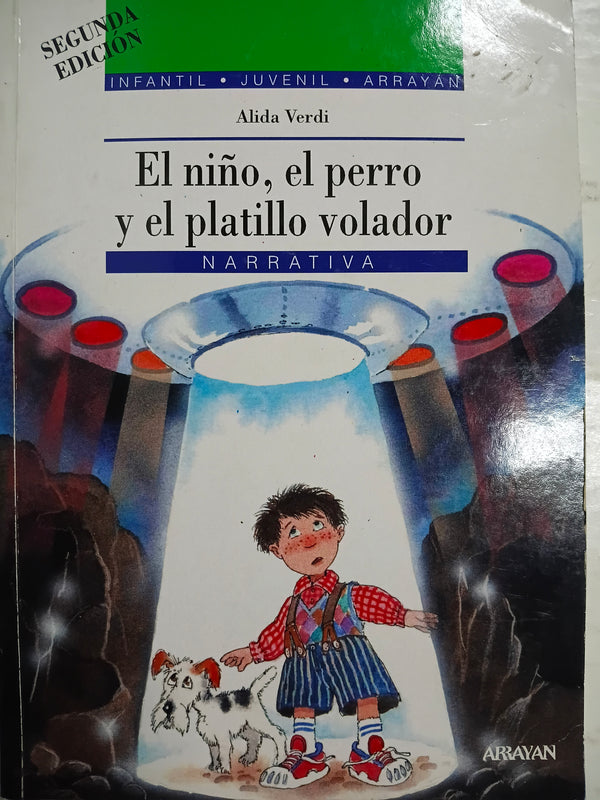 El niño, el perro y el platillo volador